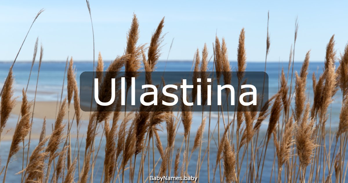Ullastiina