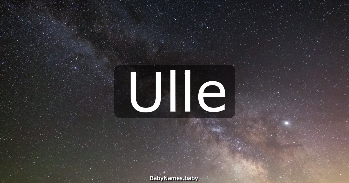 Ulle
