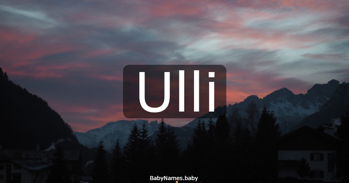 Ulli
