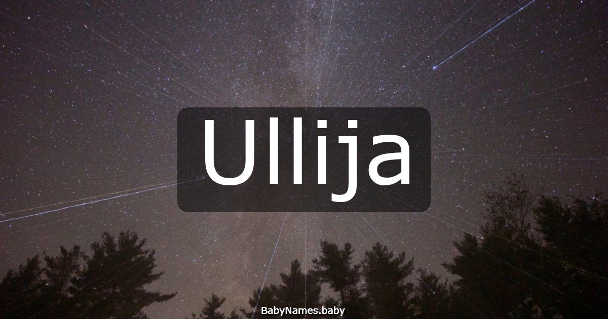 Ullija