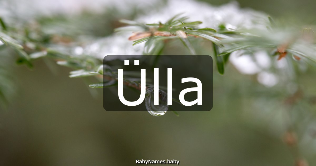 Ülla
