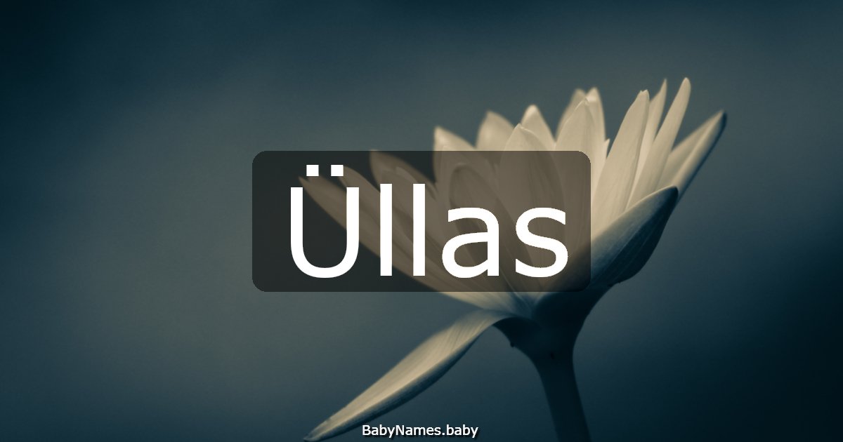 Üllas