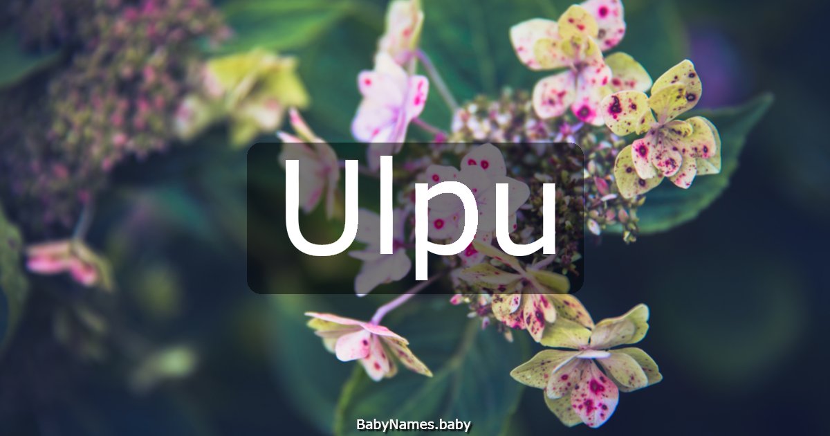 Ulpu