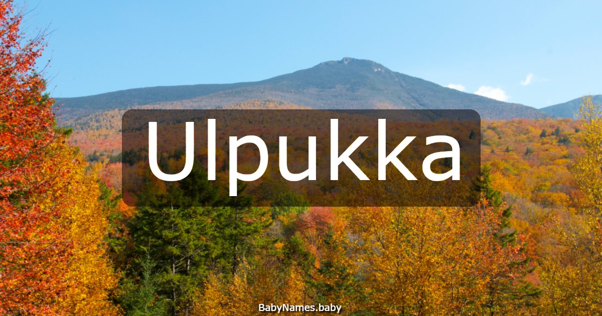 Ulpukka