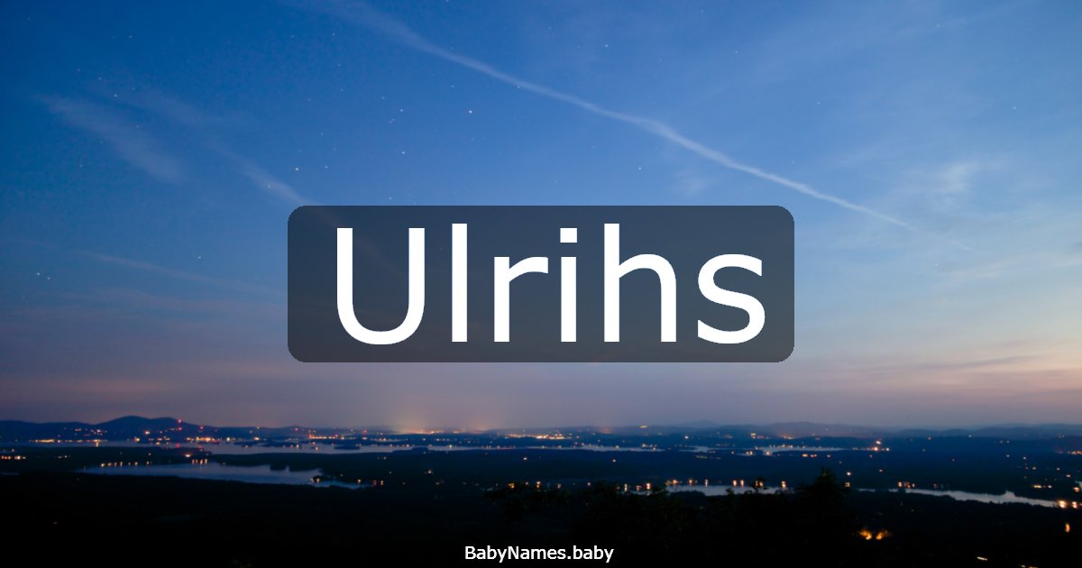Ulrihs