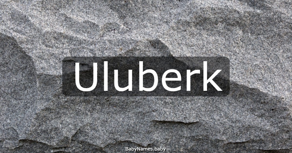 Uluberk