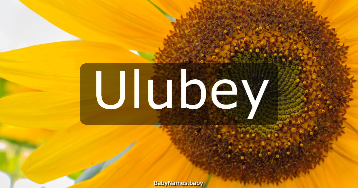 Ulubey