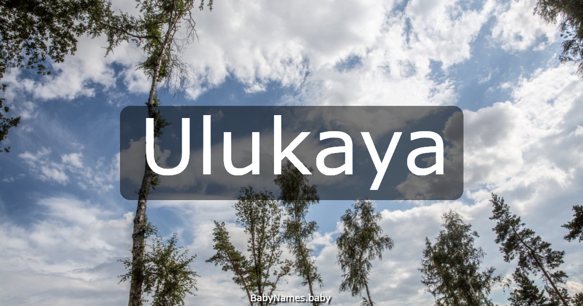 Ulukaya