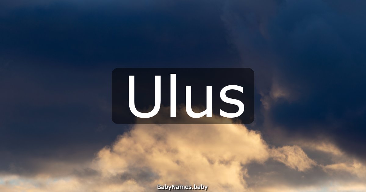 Ulus