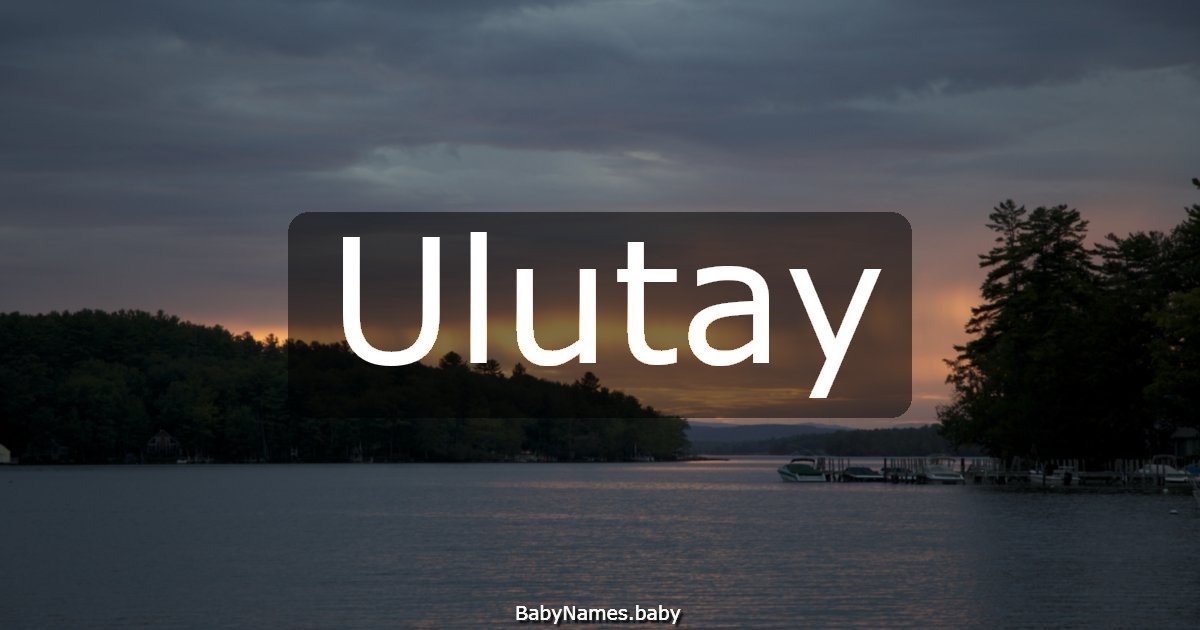 Ulutay