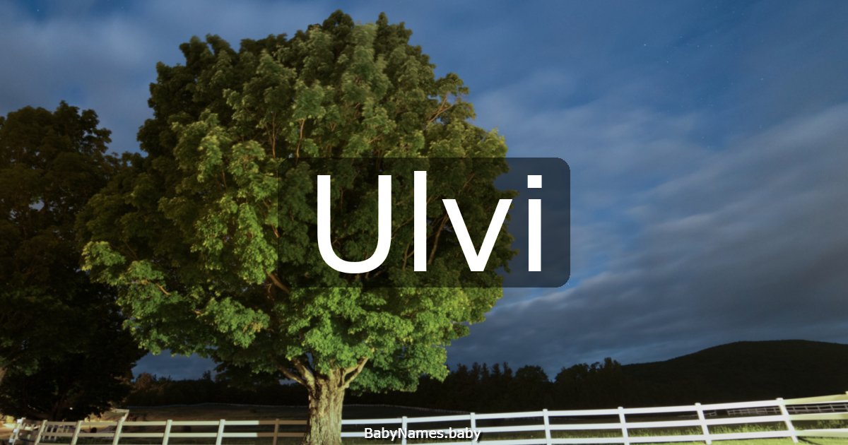 Ulvi
