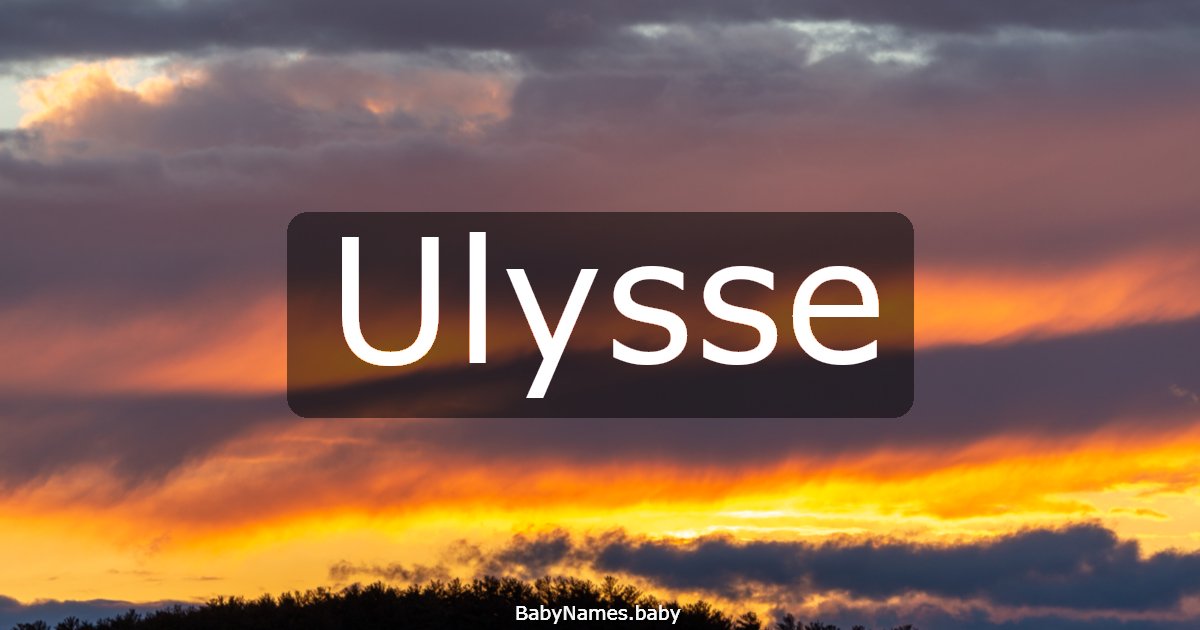 Ulysse