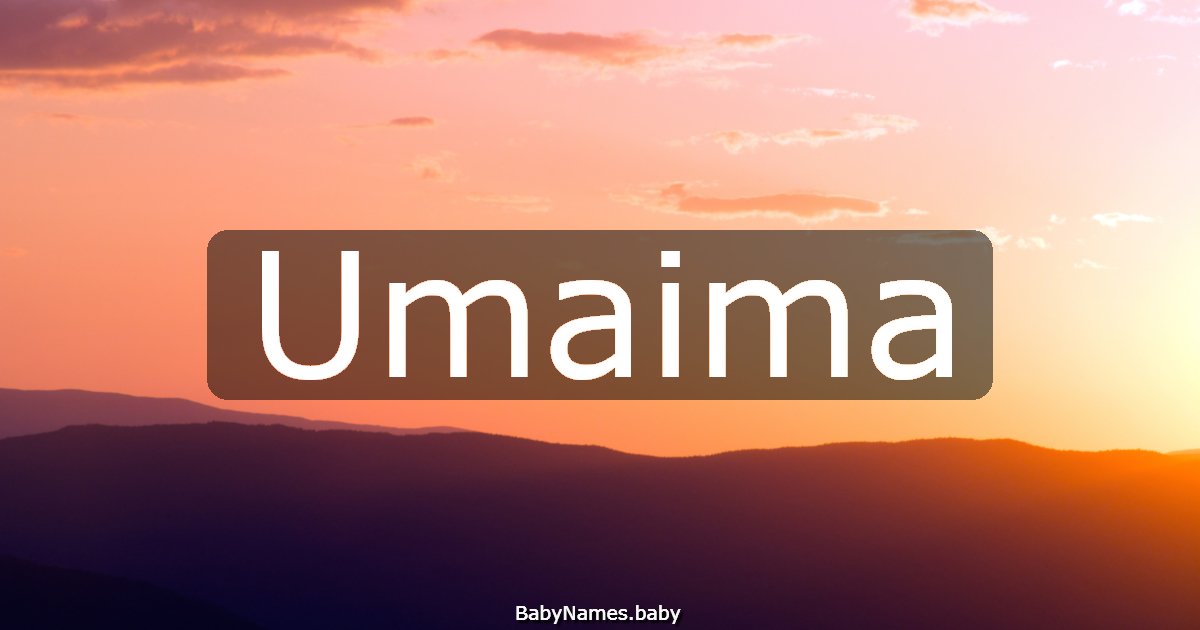 Umaima