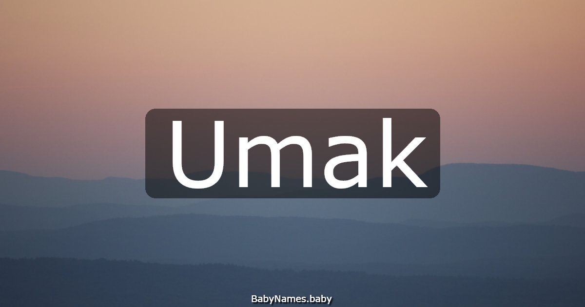 Umak