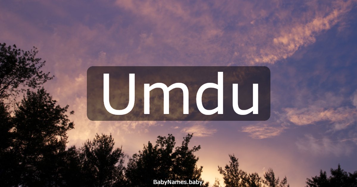 Umdu