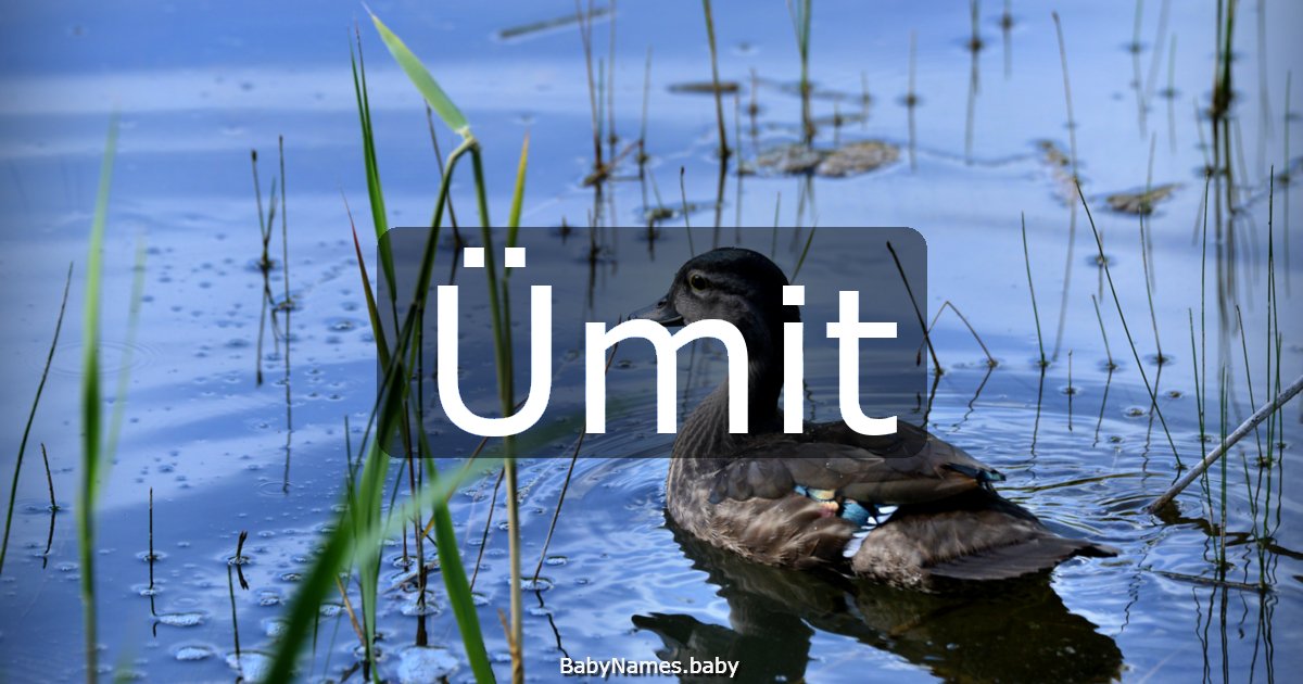 Ümit