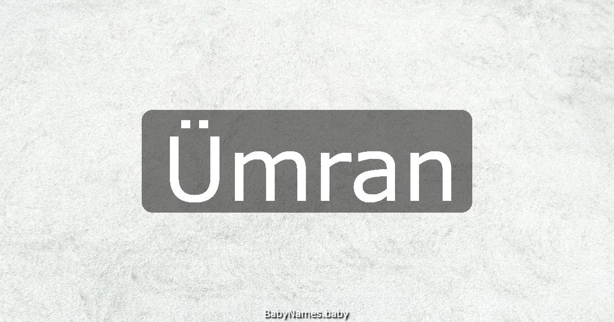 Ümran