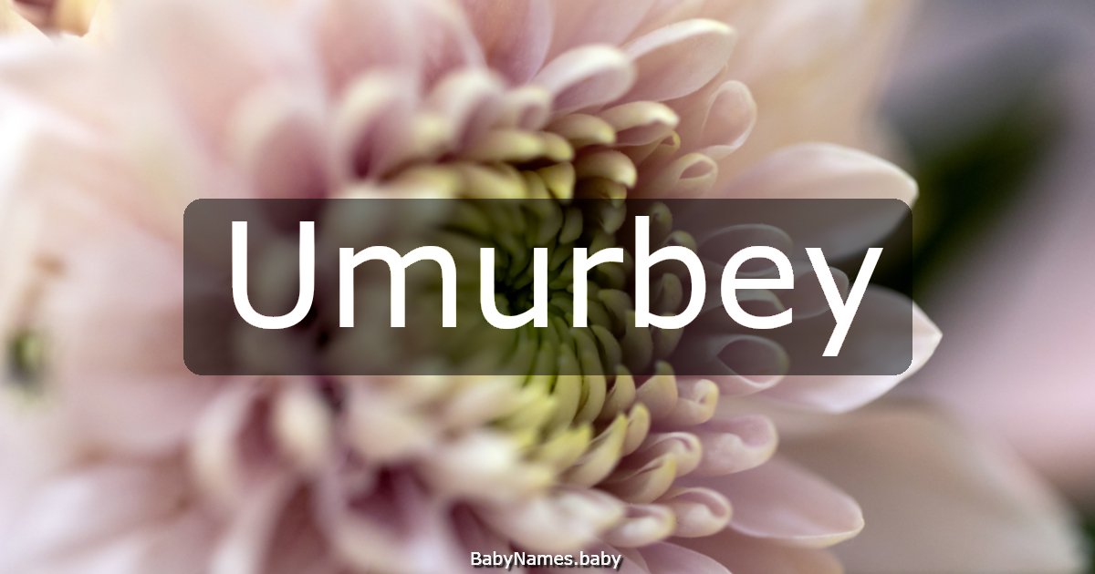 Umurbey