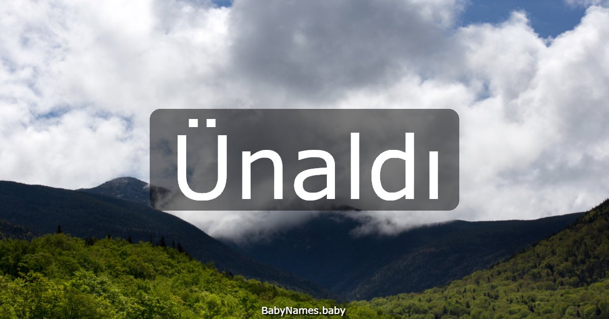 Ünaldı