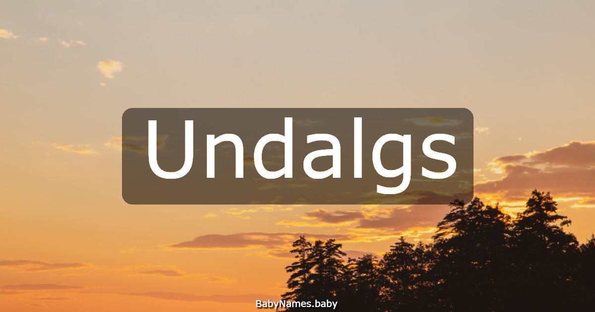 Undalgs