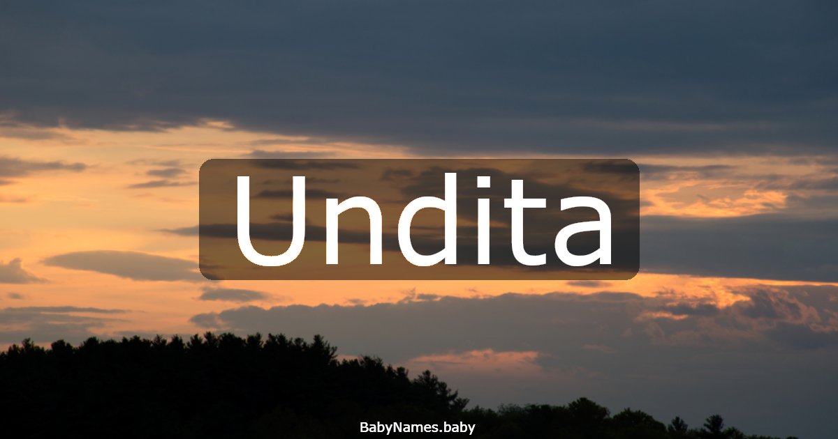 Undita