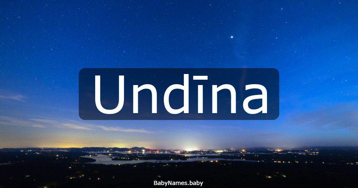 Undīna