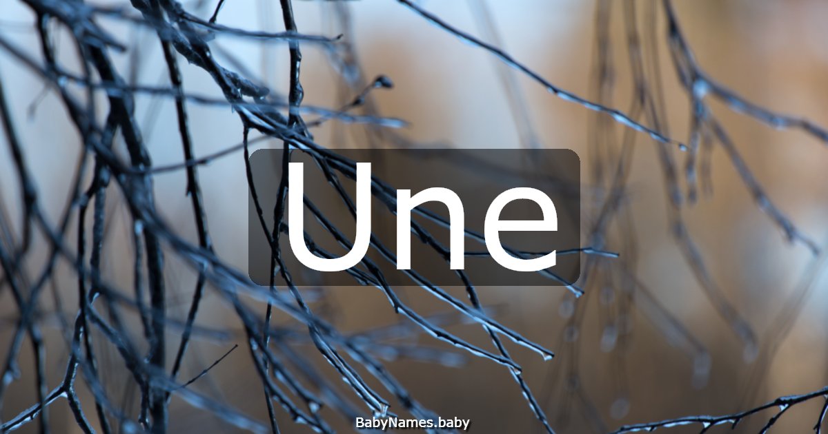Une