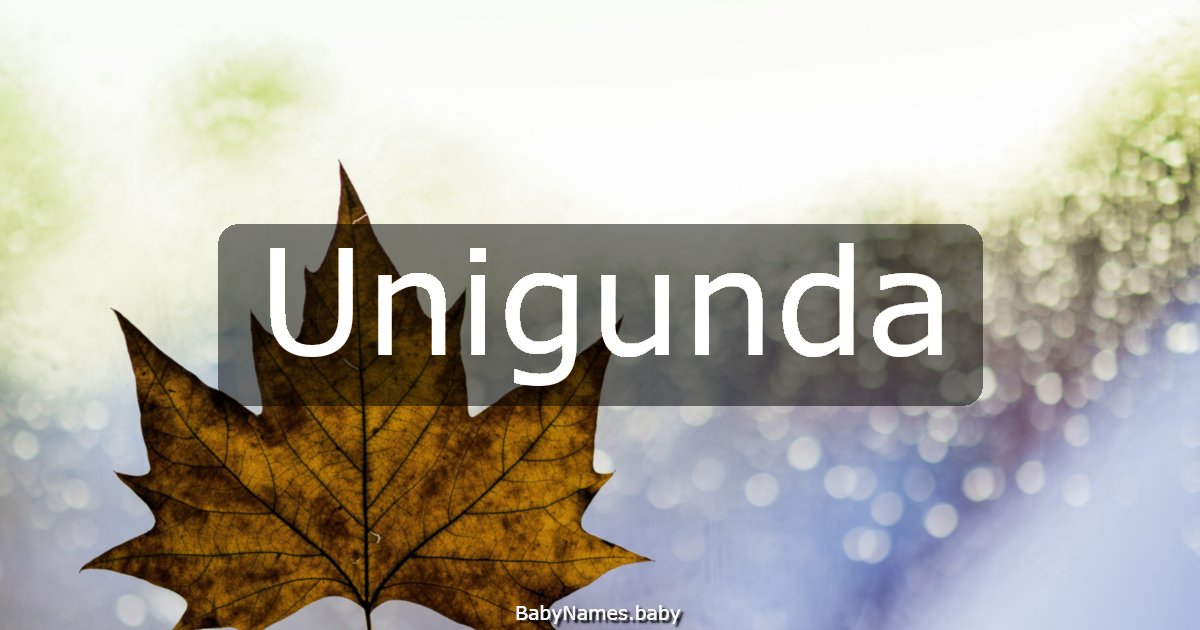 Unigunda