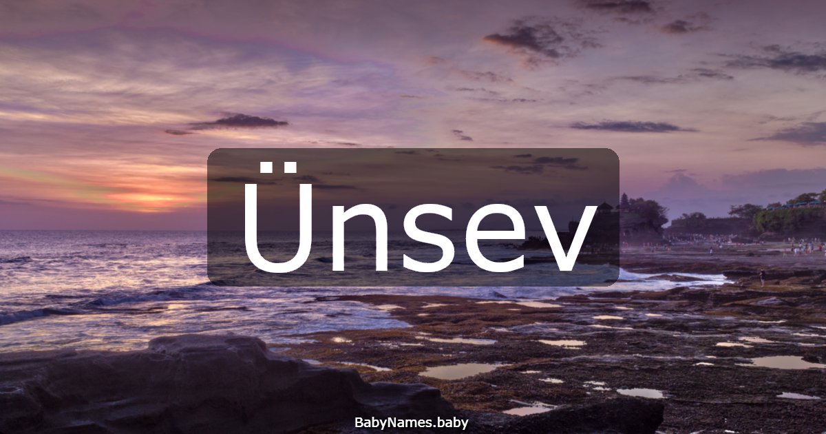 Ünsev