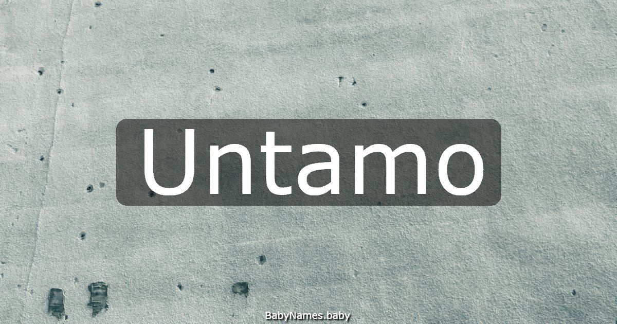 Untamo