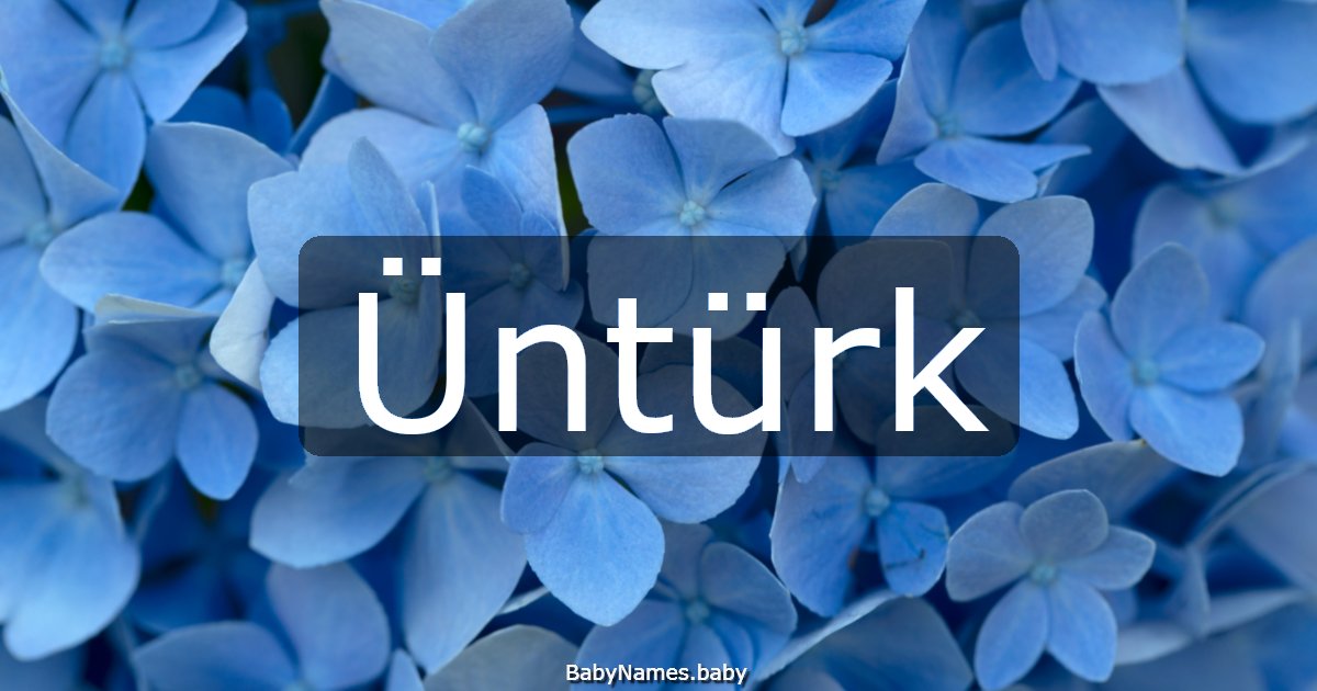Üntürk