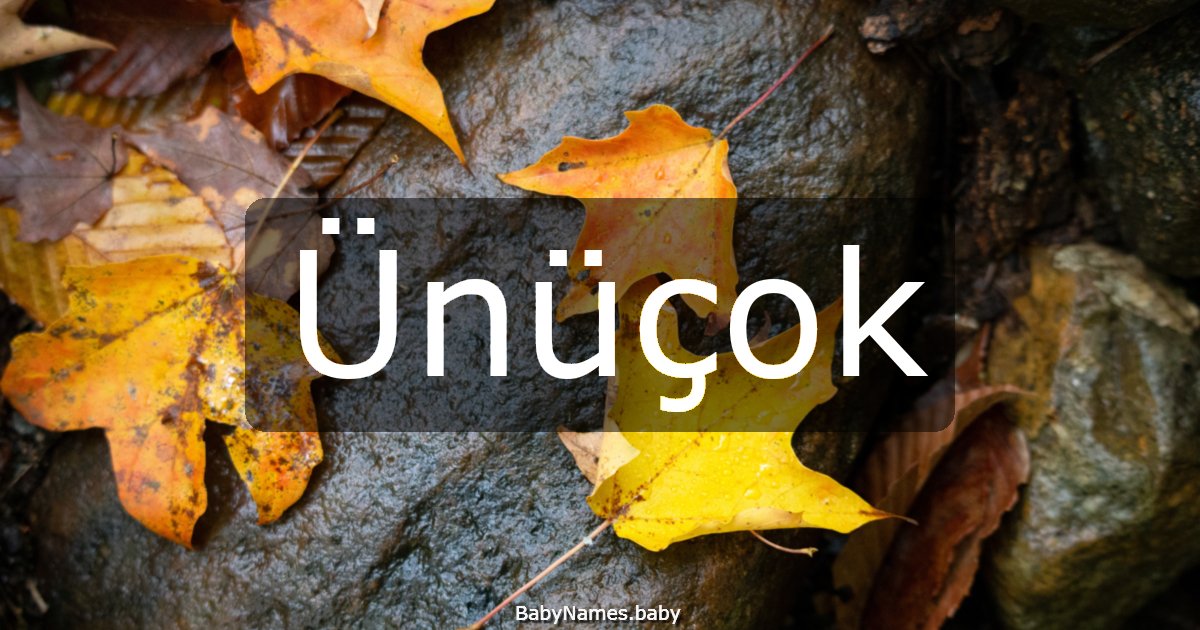 Ünüçok