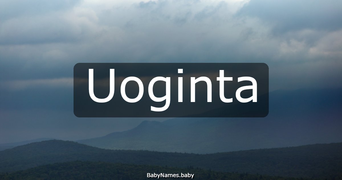 Uoginta