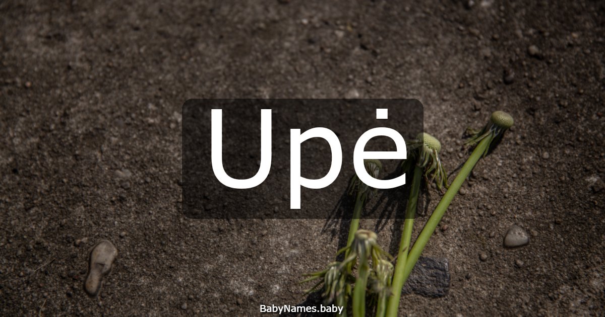 Upė