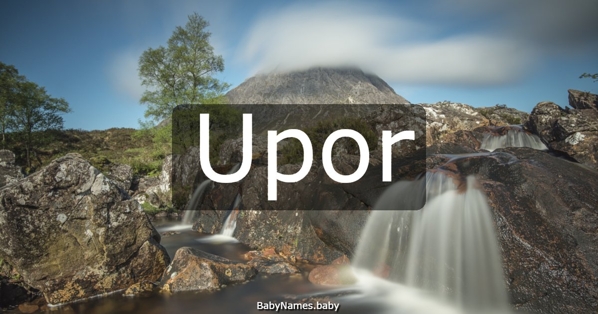 Upor