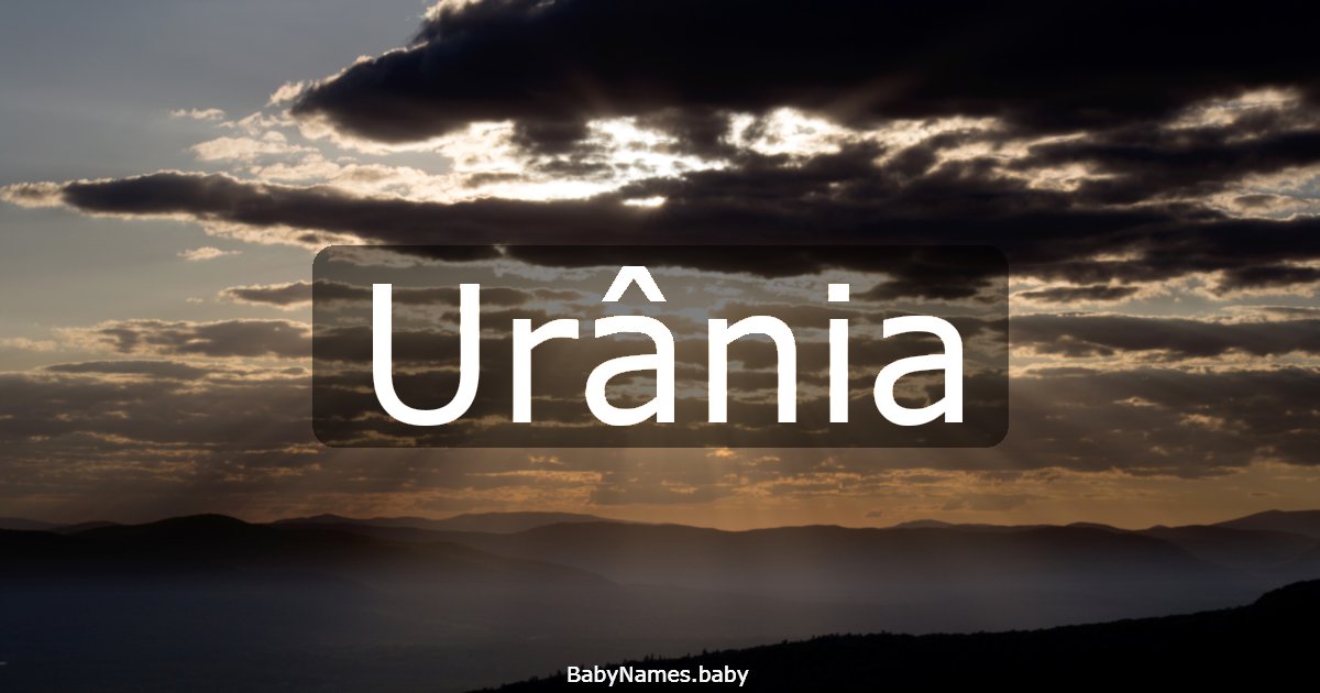 Urânia