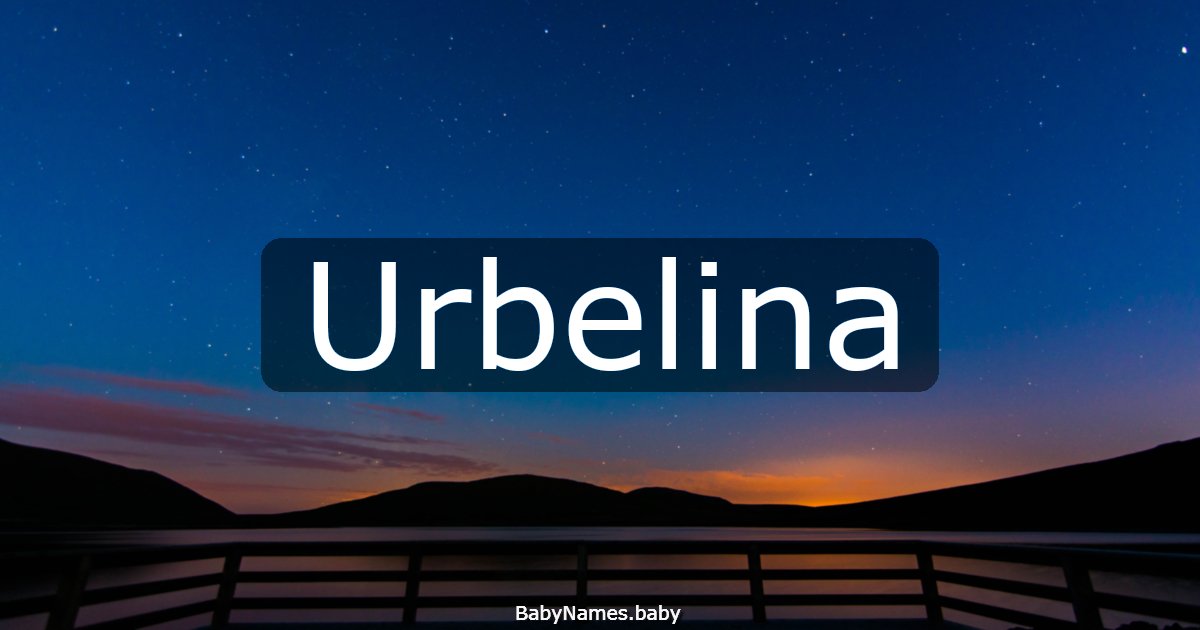 Urbelina