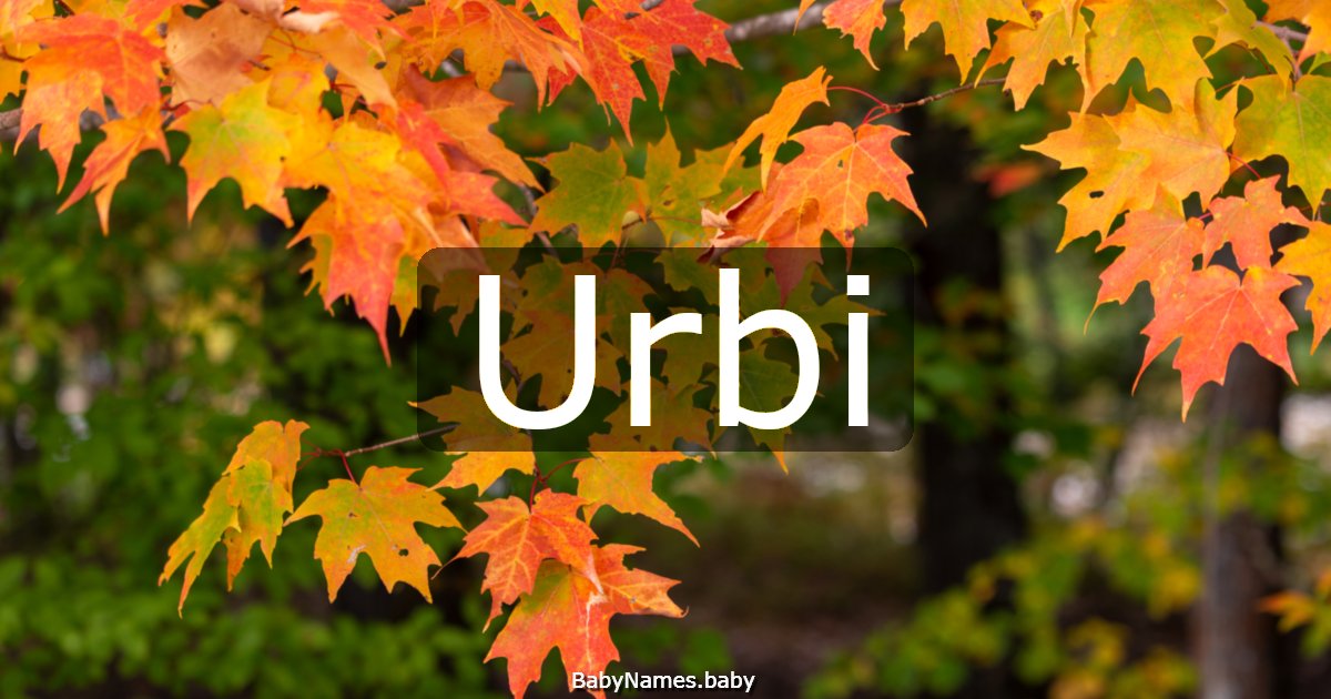 Urbi