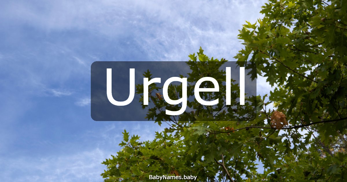 Urgell
