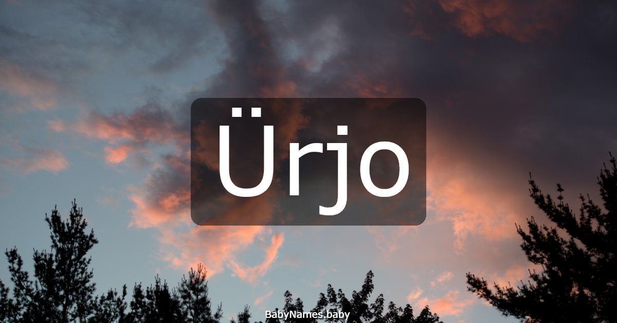 Ürjo