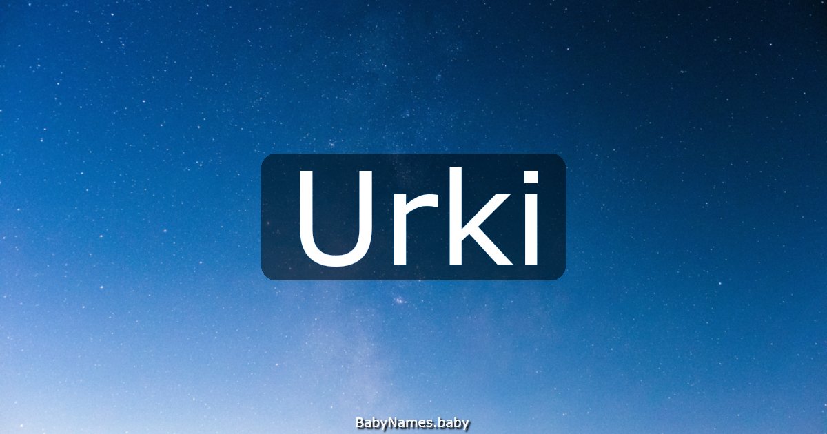 Urki
