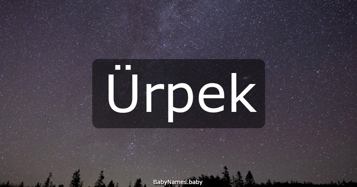 Ürpek