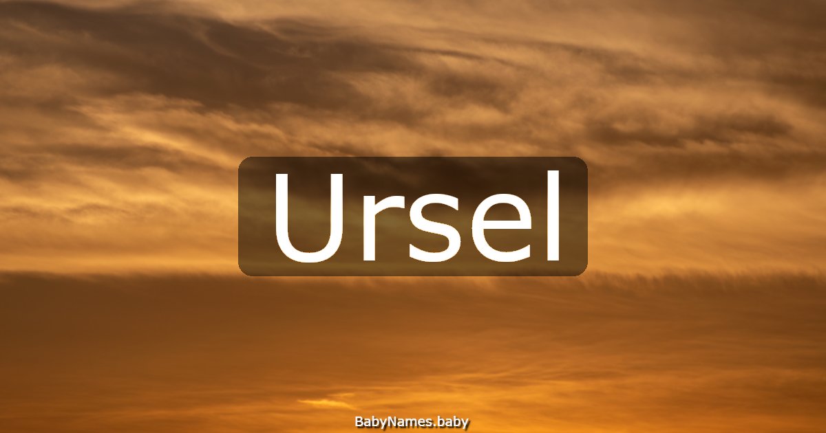 Ursel