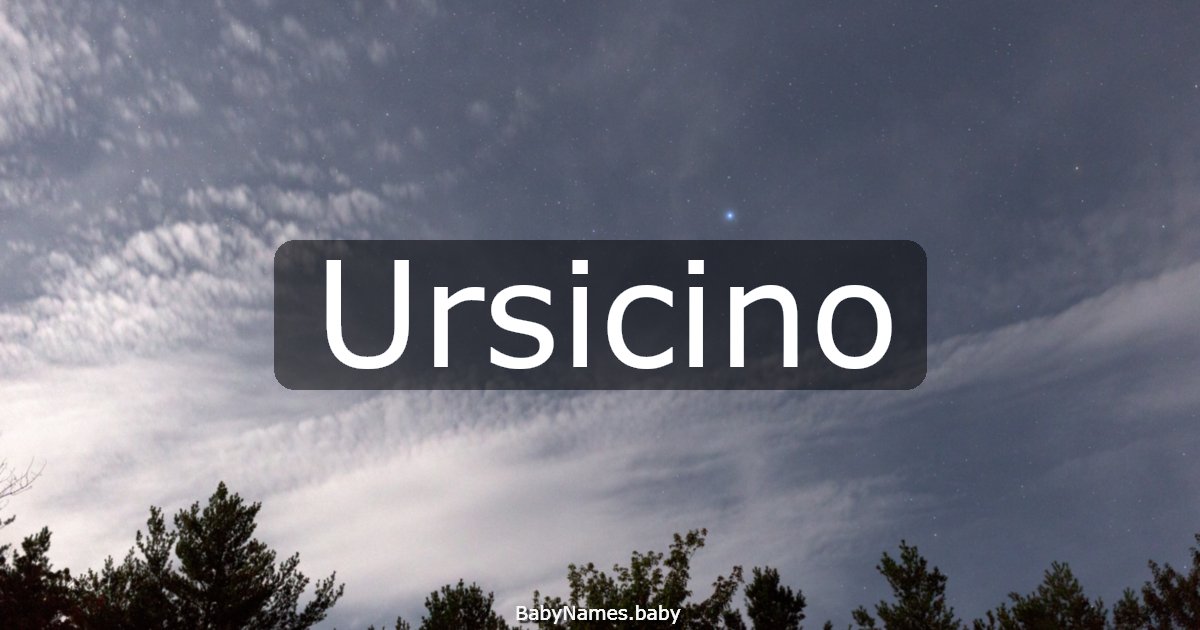 Ursicino