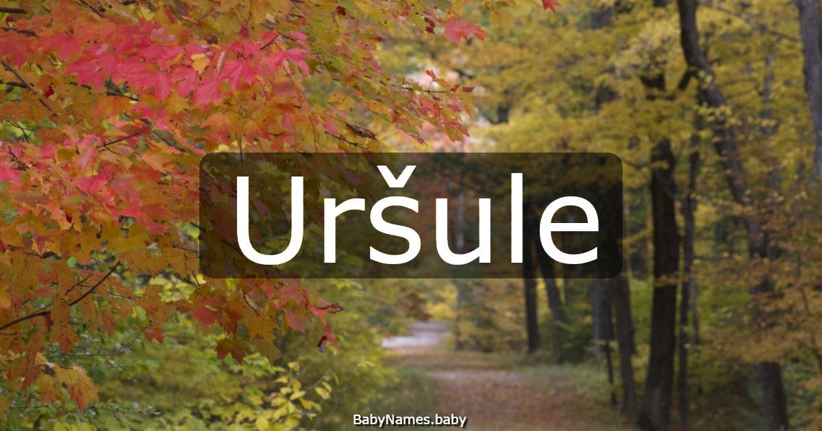 Uršule