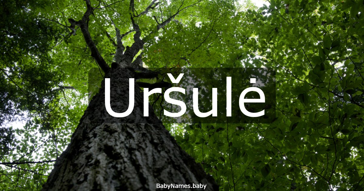 Uršulė