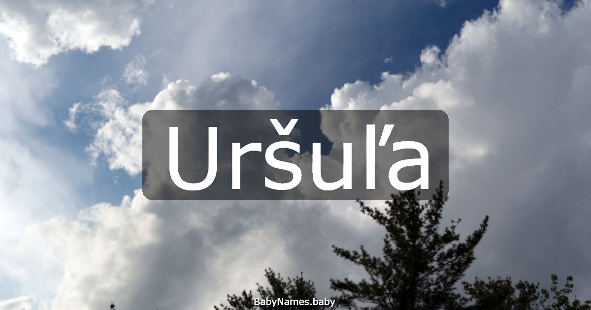 Uršuľa