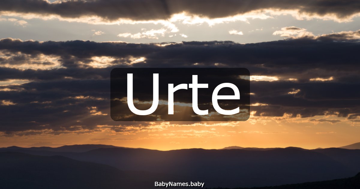 Urte