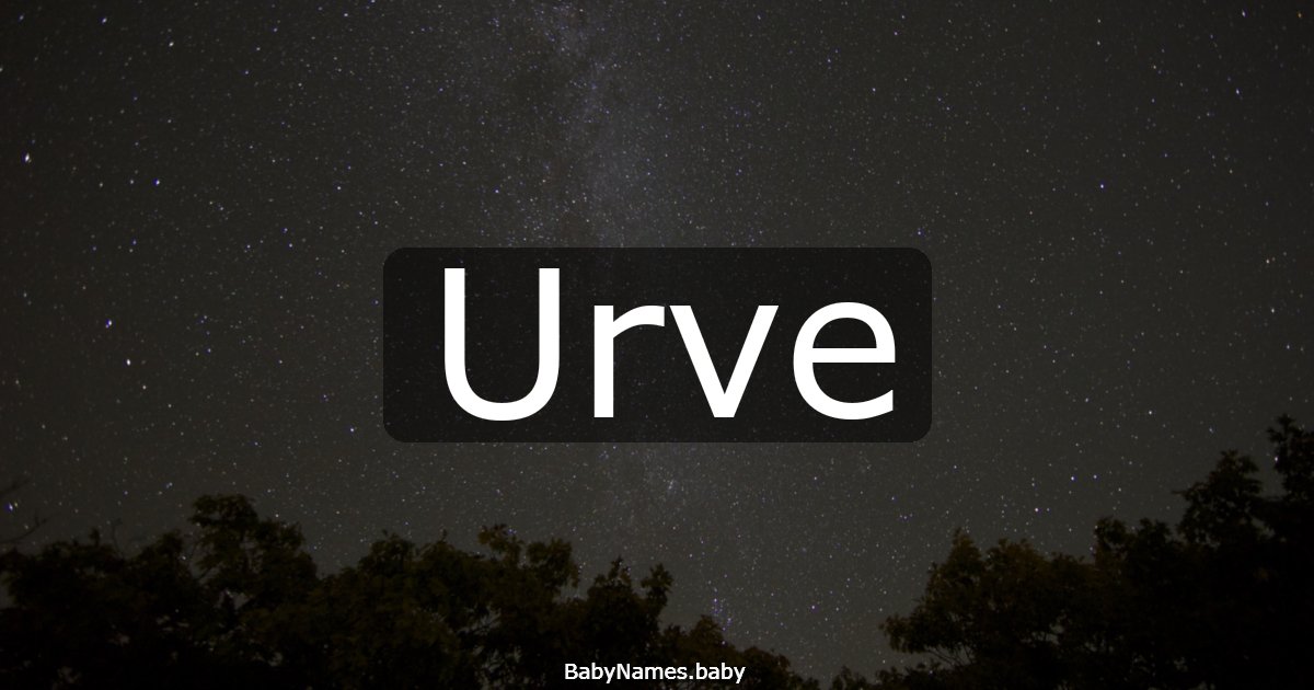Urve