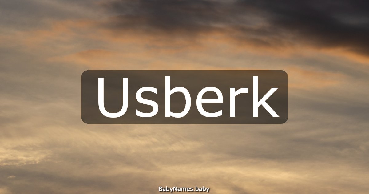 Usberk